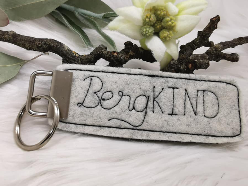 BergKind Schlüsselanhänger - ITH-Stickdatei